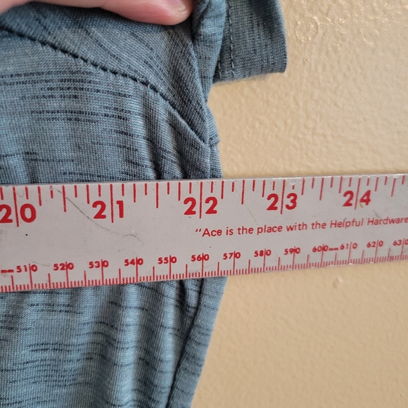 4/$15 SALE Mondetta | Green Teal Performance Soft Top Gym Workout Leisure EUC - Picture 6 of 7